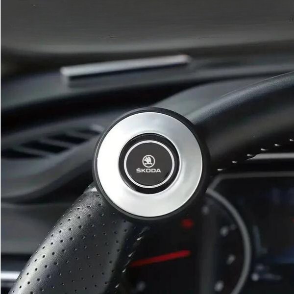 Car Logo Steering Wheel Knob (360 Rotation)
