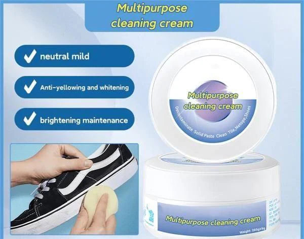 Cleaning And Stain Removal Shoe Cream-Multi-functional✨ (Buy 1 Get 1 Free)