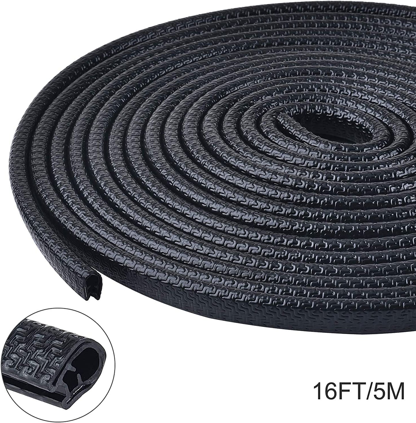 Car Door Edge Trim Rubber Strip Seal Protector – Car Door Sealing Strips