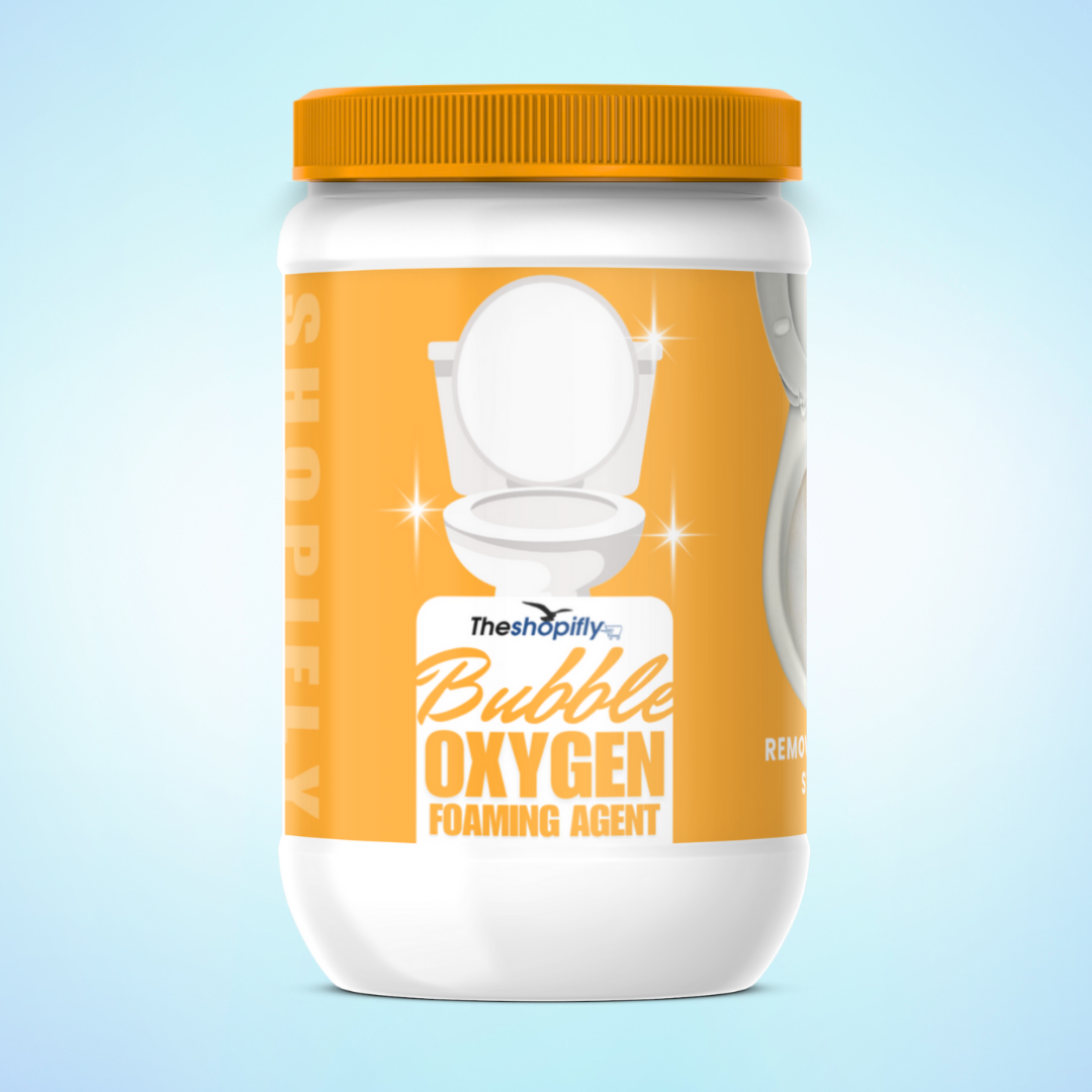 Bubble Oxygen foaming Agent | Powerful Toilet Cleaning — No Scrubbing, No Touching!