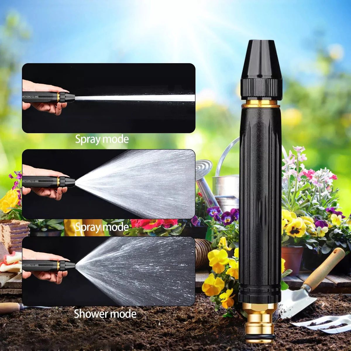 Water Pressure Washing Nozzle Sprayer