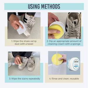 Cleaning And Stain Removal Shoe Cream-Multi-functional✨ (Buy 1 Get 1 Free)