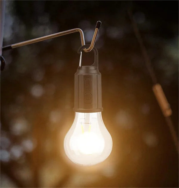 Rechargeable Portable Utility Bulb Light With Hook