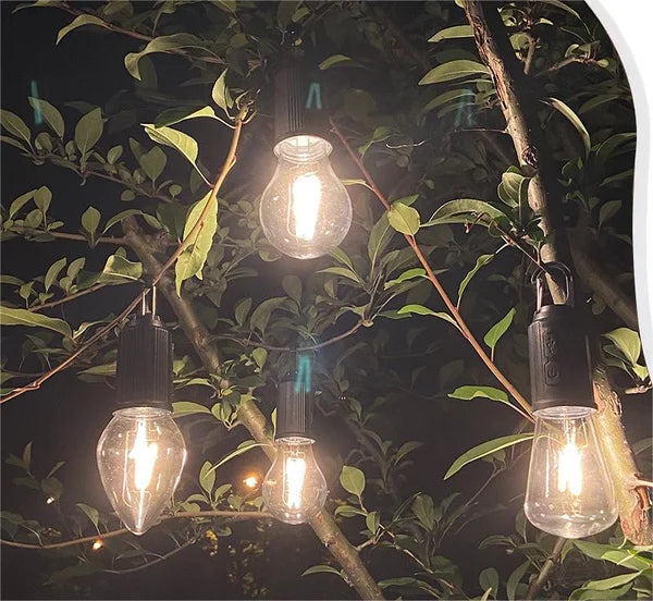 Rechargeable Portable Utility Bulb Light With Hook