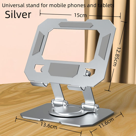 Aluminum Alloy Tablet & mobile Stand | 360° Rotating, Adjustable, Portable