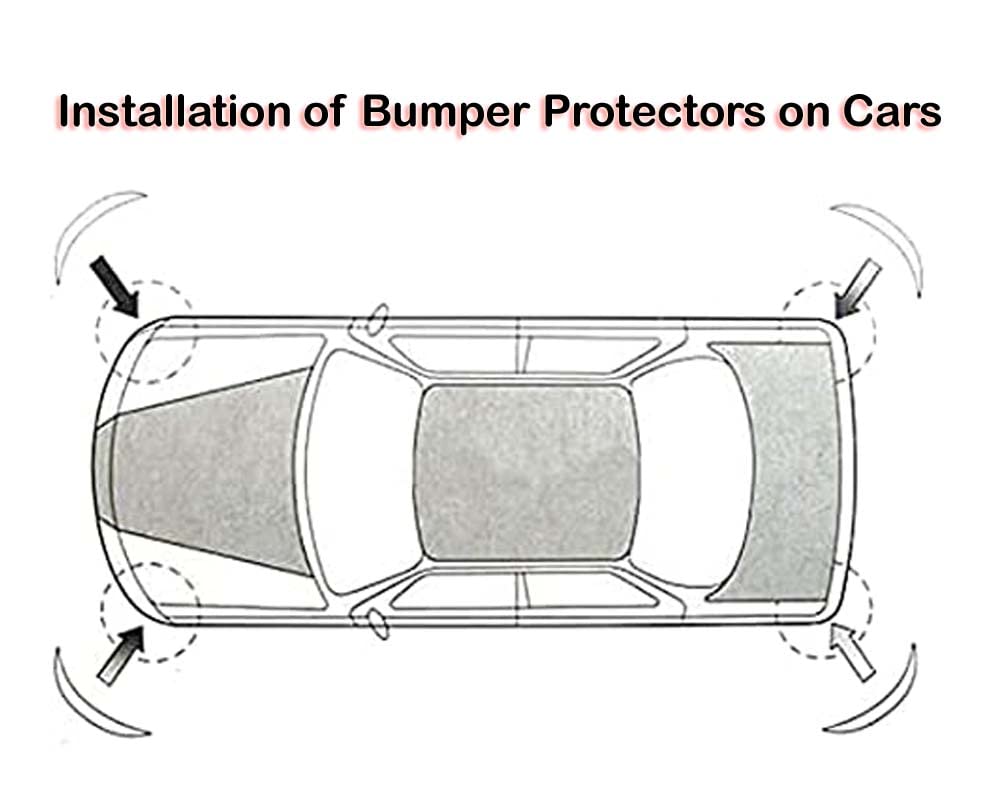 Car Bumper Protector – Scratch Guard Shield | Compatible with All Cars