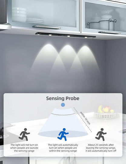 Under The Cabinet Lights : Wireless Motion Sensing Lights