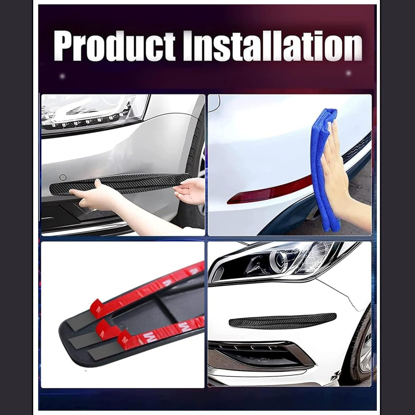 Car Bumper Protector – Scratch Guard Shield | Compatible with All Cars