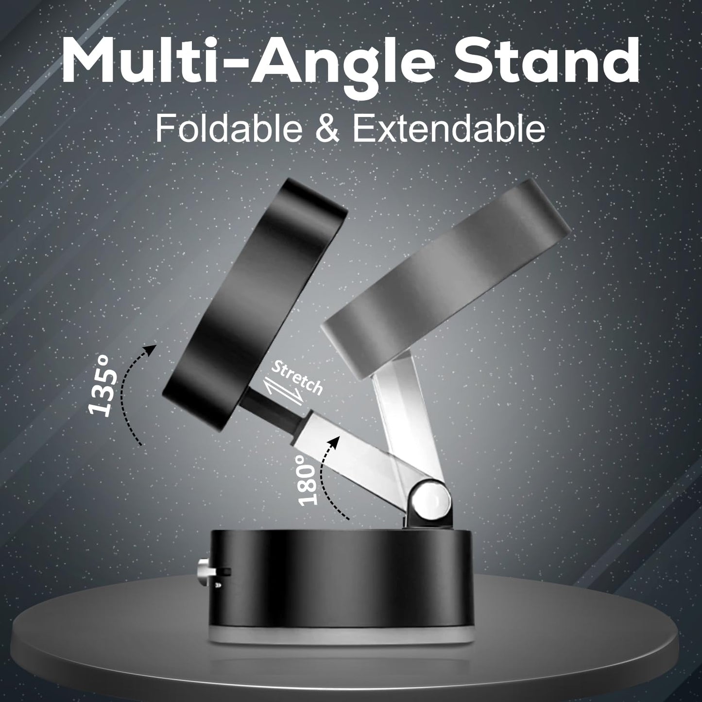 Vacuum Magnetic Suction Phone Holder