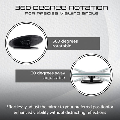 360° Blind Spot Mirror – Drive Safer, Smarter & Stress-Free