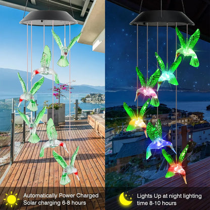 Solar Hummingbirds Chime