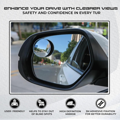360° Blind Spot Mirror – Drive Safer, Smarter & Stress-Free