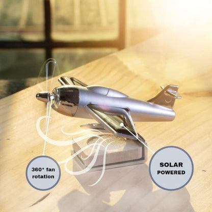 Aeroplane Solar Rotating Perfume