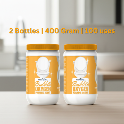 Bubble Oxygen foaming Agent | Powerful Toilet Cleaning — No Scrubbing, No Touching!