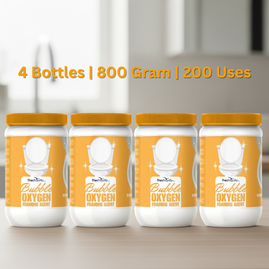 Bubble Oxygen foaming Agent | Powerful Toilet Cleaning — No Scrubbing, No Touching!