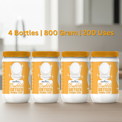 Bubble Oxygen foaming Agent | Powerful Toilet Cleaning — No Scrubbing, No Touching!