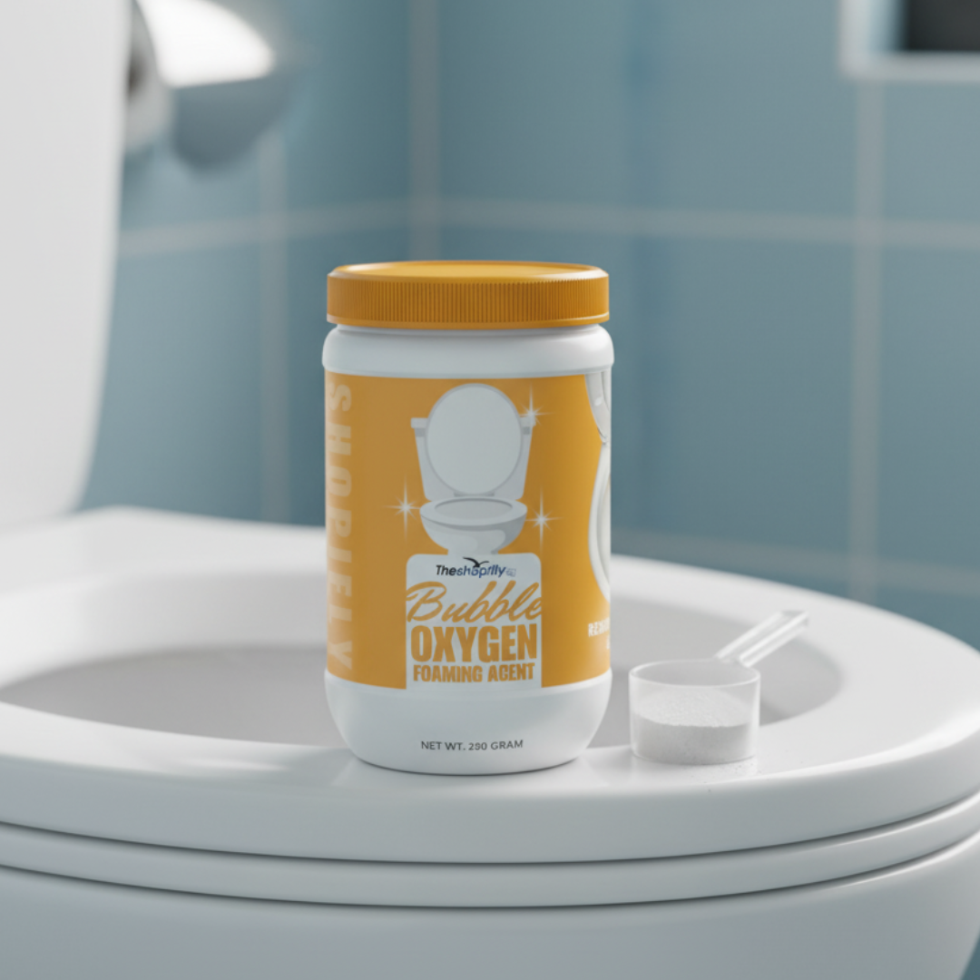 Bubble Oxygen foaming Agent | Powerful Toilet Cleaning — No Scrubbing, No Touching!