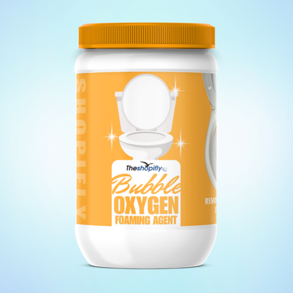 Bubble Oxygen foaming Agent | Powerful Toilet Cleaning — No Scrubbing, No Touching!